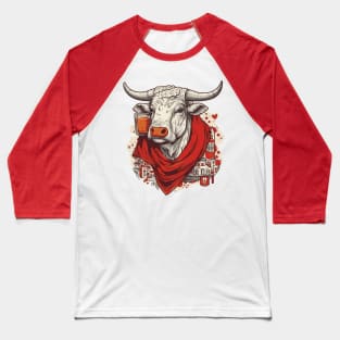 Bull feria beer euskadi and basque country Baseball T-Shirt